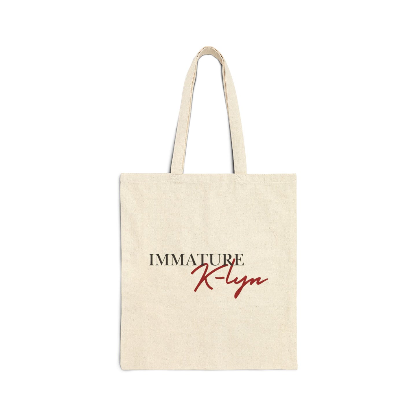 Cotton Canvas Tote Bag