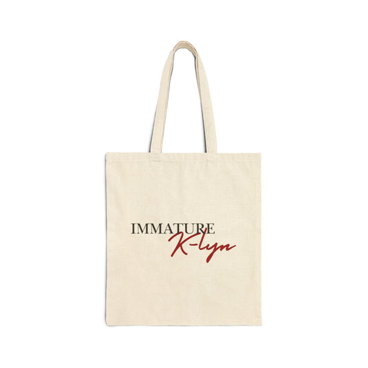 Cotton Canvas Tote Bag